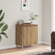 Сайдборд, дъб артизан, 60x35x70 см, инженерно дърво