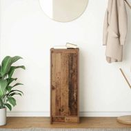 Сайдборд, старо дърво, 29,5x34x76 см, инженерно дърво