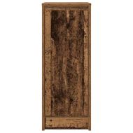 Сайдборд, старо дърво, 29,5x34x76 см, инженерно дърво
