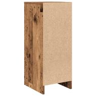 Сайдборд, старо дърво, 29,5x34x76 см, инженерно дърво