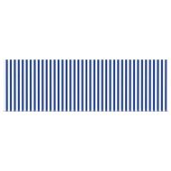 Сгъваем навес Синьо и бяло 400 × 300 cm Полиестер и алуминий