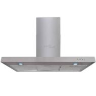 Абсорбатор островен, неръждаема стомана, 900 мм