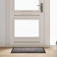 Мат за врата Светлосиво 60 x 40 x 1.2 см Тедди плат