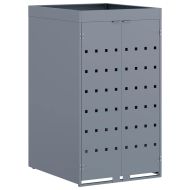 Склад за контейнери с покрив за растения за единичен контейнер 240L