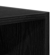 Висящ шкаф с рафт Черен дъб 40 x 29,5 x 60 см Инженерно дърво