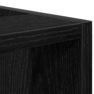 Кухненски базов шкаф с рафт Черен дъб 20 x 44,5 x 81,5 см