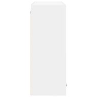Висящ шкаф със съхранение Бяло 80 x 31 x 80 см Инженерно дърво