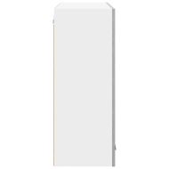 Висящ шкаф Циментено сиво 80 x 31 x 80 см Инженерна дървесина