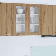 Висящ шкаф със съхранение Дъб 80 x 31 x 80 см Инженерно дърво