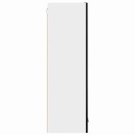 Висящ шкаф с врата Черния дъб 40 x 31 x 100 см Инженерно дърво