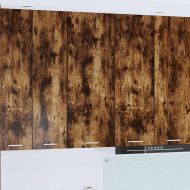 Висящ шкаф с врата Димян дъб 40 x 31 x 100 см Инженерно дърво