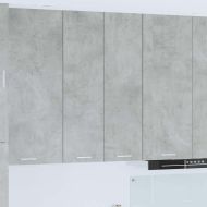 Висящ шкаф Циментено сиво 60 x 31 x 100 см Инженерно дърво