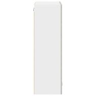 Висящ шкаф Циментено сиво 60 x 31 x 100 см Инженерно дърво