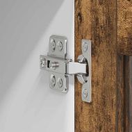 Висящ шкаф с врата Димян дъб 60 x 31 x 100 см Инженерно дърво