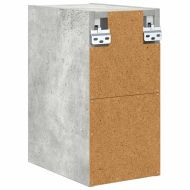 Висящ шкаф Циментено сиво 20 x 29,5 x 40 см Инженерно дърво