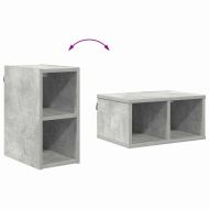 Висящ шкаф Циментено сиво 20 x 29,5 x 40 см Инженерно дърво