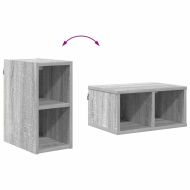 Висящ шкаф Сив Сонома 20 x 29,5 x 40 см Инженерно дърво