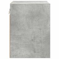Висящ шкаф Циментено сиво 30 x 29,5 x 40 см Инженерна дървесина