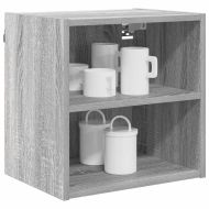 Висящ шкаф Сив Сонома 40 x 29,5 x 40 см Инженерно дърво