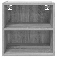 Висящ шкаф Сив Сонома 40 x 29,5 x 40 см Инженерно дърво