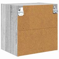 Висящ шкаф Сив Сонома 40 x 29,5 x 40 см Инженерно дърво