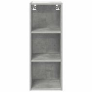 Висящ шкаф Циментено сиво 30 x 29,5 x 80 см Инженерно дърво