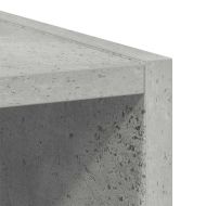 Висящ шкаф Циментено сиво 30 x 29,5 x 80 см Инженерно дърво