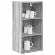 Висящ шкаф Сив Сонома 40 x 29,5 x 80 см Инженерно дърво