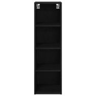 Висящ шкаф Черния дъб 30 x 29,5 x 100 см Инженерно дърво