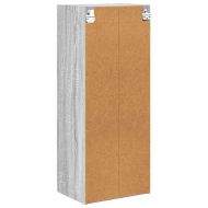 Висящ шкаф Сив Сонома 40 x 29,5 x 100 см Инженерно дърво