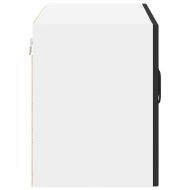 Кухненски шкаф 2 pcs Черно 60 x 31 x 40 см Инженерно дърво