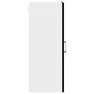 Кухненски шкаф 2 pcs Черно 30 x 31 x 80 см Инженерно дърво