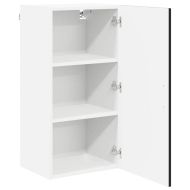 Кухненски шкаф Черно 40 x 31 x 80 см Инженерно дърво