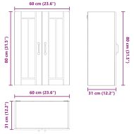 Кухненски шкаф Дъб 60 x 31 x 80 см Инженерно дърво