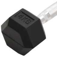 Дъмбели, 2 бр, 8 кг, изцяло от чугун