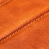 Фотьойл, жълтокафяв, естествена кожа