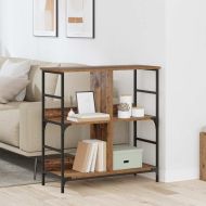 Рафт за книги Старо дърво 78.5 x 33 x 82 см Инженерно дърво