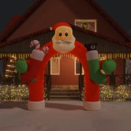 Надуваема коледна арка с LED 320 см