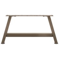 Крака за масичка за кафе, А-образни, 2 бр., 60 x (30-31) см, стомана