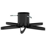 Статив за коледно дърво 1.73 Черно 50 х 50 х 15,5 см Стомана