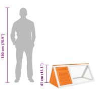 Дървена клетка за зайци и други малки животни