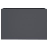 Кашпа, антрацит, 62x47x46 см, стомана