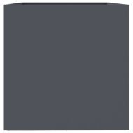 Кашпа, антрацит, 62x47x46 см, стомана