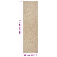 Килим "ZIZUR", 80x250 см, визия юта, за закрито и открито