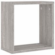 стенни кубчета 2 бр. сиви сонома 30x15x30 см