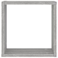 стенни кубчета 2 бр. сиви сонома 30x15x30 см