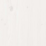 Рамка за легло Светлосиво 200 x 200 cm Солидно борово дърво