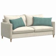 Диван възглавници 2 pcs Морско зелено 80 x 40 cm