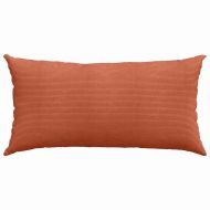 Диван възглавници 2 pcs Червено оранжево 80 x 40 cm