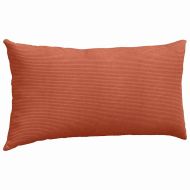Диван възглавници 2 pcs Червено оранжево 80 x 40 cm